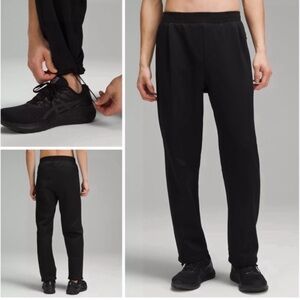 NWT lululemon Men’s Fleece Train Track Pant, Black, Medium